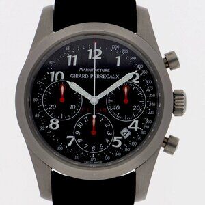 GIRARD-PERREGAUX Watches 4955 TI/rubber Mechanical Automatic